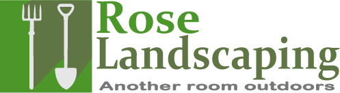 Rose Landscaping and Garden Design Title logo